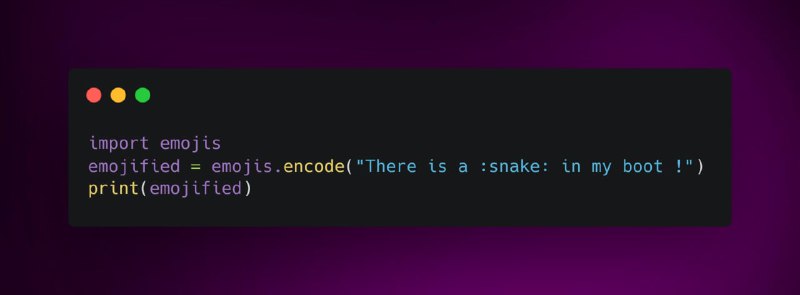 Использование эмодзи в Python - Marketello