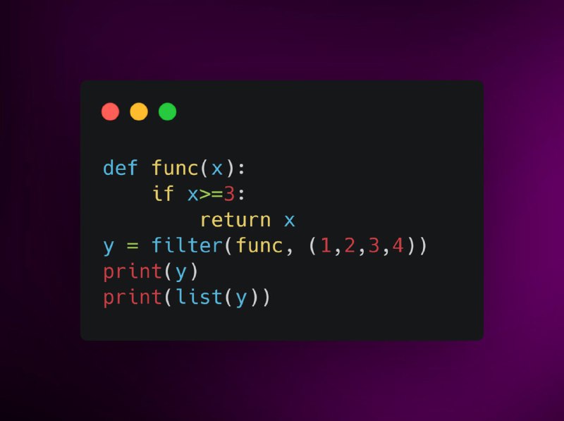 Python: Фильтрация списков с помощью filter() - Marketello