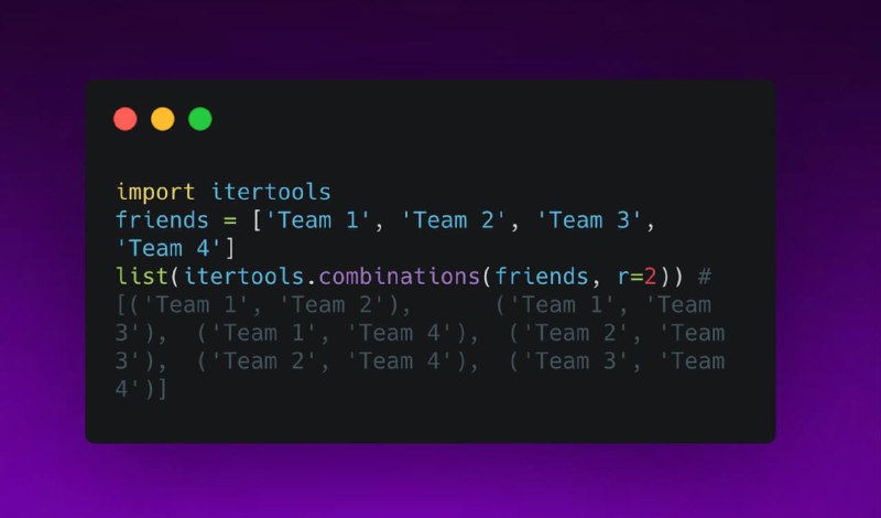 Работа с itertools - Marketello