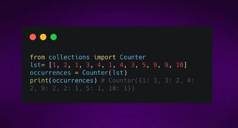 Подсчет элементов в Python - Marketello